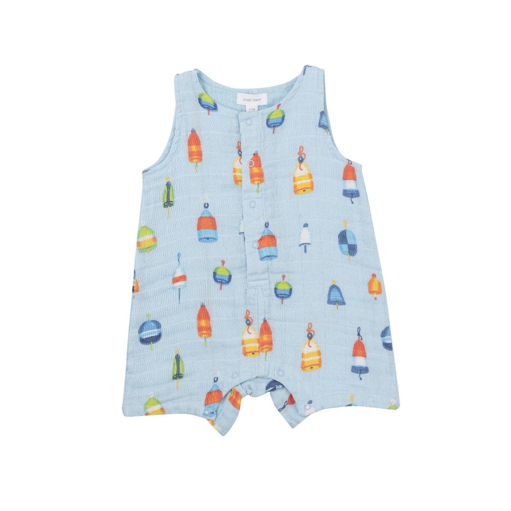 Baby Boy Buoy Shortie Romper by Angel Dear